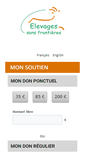 Mobile Screenshot of dons.elevagessansfrontieres.org